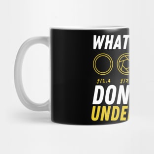 Funny Photography Aperture Camera Lover Mug